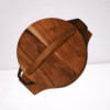 Cast Iron Wok 9" with Wood Base & Lid - Image 3