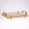 EXQUISIT GOLDEN FRAME RAISIN TRAY